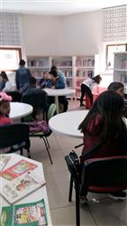 29.03.2017 tarihinde Durak Havva Demir İlkokulu 2.ve 3.sınıf öğretmen ve öğrencileri için kütüphanemizde oryantasyon çalışması yapıldı (7).jpeg