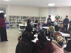 16.03.2018 tarihinde Furkan Doğan Anadolu İmam-Hatip Lisesi öğretmen ve öğrencileri için kütüphanemizde oryantasyon çalışması yapıldı (5).jpg