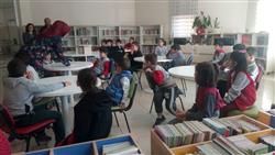04.04.2018 tarihinde Melikgazi Belediyesi İlkokulu öğretmen ve öğrencileri için kütüphanemizde oryantasyon çalışması yapıldı (3).jpeg