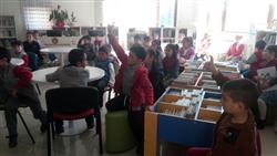 04.04.2018 tarihinde Melikgazi Belediyesi İlkokulu öğretmen ve öğrencileri için kütüphanemizde oryantasyon çalışması yapıldı (7).jpeg