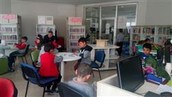 05.04.2018 tarihinde Melikgazi Belediyesi İlkokulu öğretmen ve öğrencileri için kütüphanemizde oryantasyon çalışması yapıldı (7).jpg
